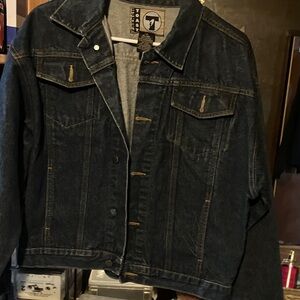 French Toast Dark Blue Denim Jean Jacket